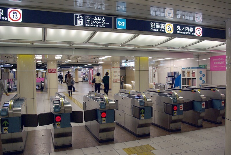 японское метро