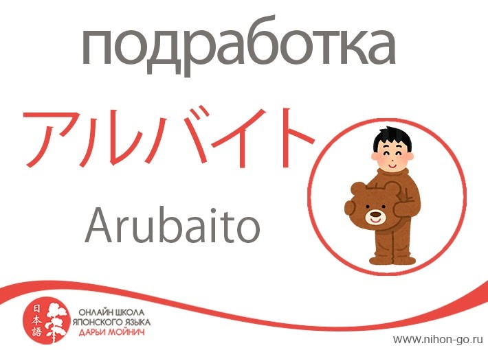 заимствованные слова в японскои