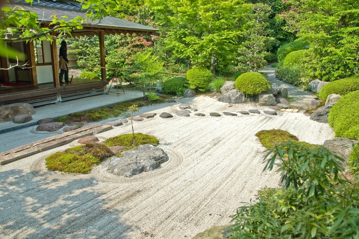 Японский песочный сад