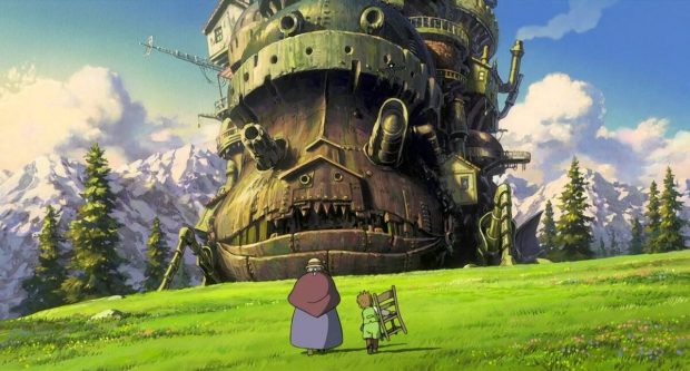 Кадр из аниме «Ходячий замок»